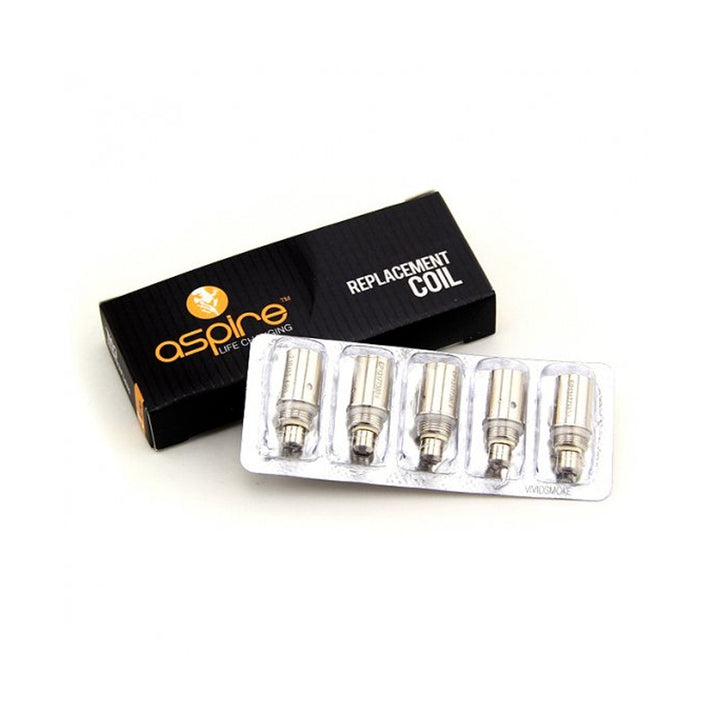 Aspire BVC Coils Clearomizer Replacement Coils - Pack of 5 - koolvapes -