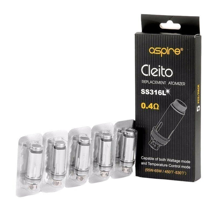 Aspire Cleito Coils - Pack of - koolvapes -