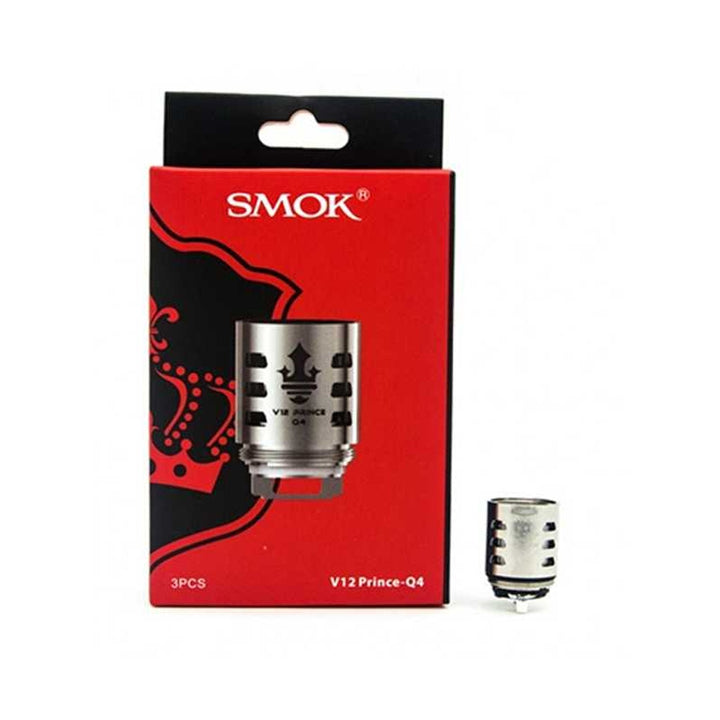 Authentic SMOK TFV12 Prince Coils Q4 - Pack of 3 - koolvapes -