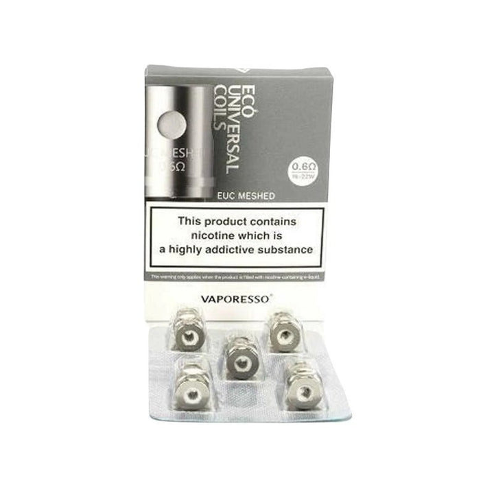 Authentic Vaporesso EUC Meshed Coils - Pack of 5 - koolvapes -