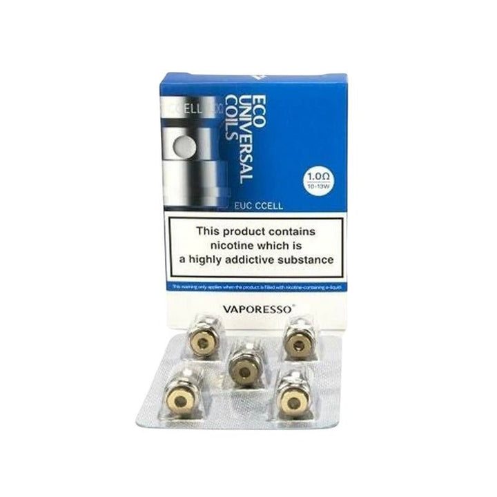 Authentic Vaporesso EUC Meshed Coils - Pack of 5 - koolvapes -