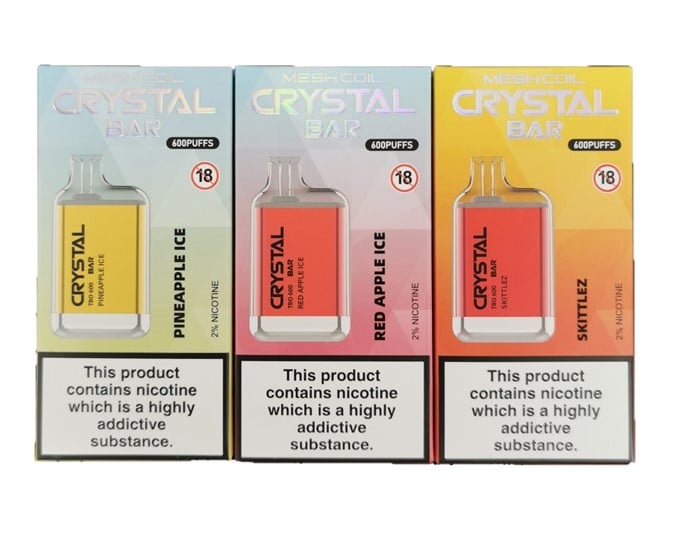 Bloody Mary Crystal 600 Puffs Disposable Vape Box of 10 - koolvapes - 600 Puffs