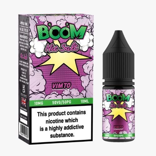 Boom Nic Salts 10ml E-liquids - Box of 5 - koolvapes - Nic Salt 10ml