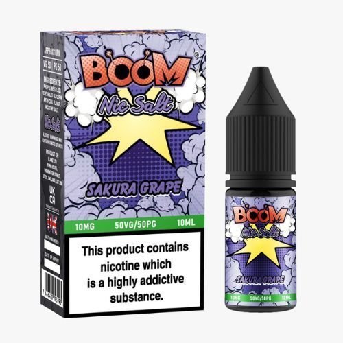 Boom Nic Salts 10ml E-liquids - Box of 5 - koolvapes - Nic Salt 10ml