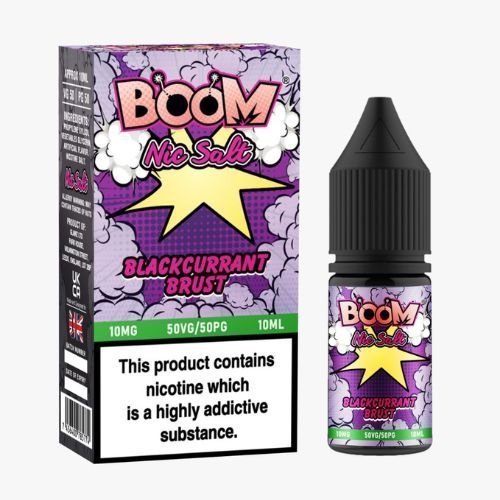 Boom Nic Salts 10ml E-liquids - Box of 5 - koolvapes - Nic Salt 10ml