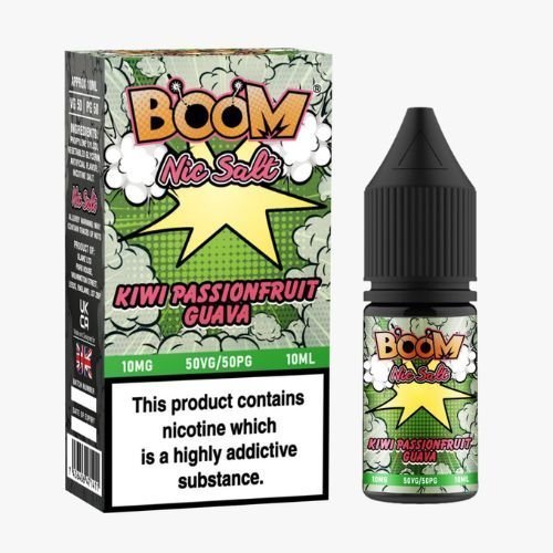 Boom Nic Salts 10ml E-liquids - Box of 5 - koolvapes - Nic Salt 10ml