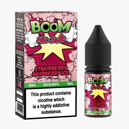 Boom Nic Salts 10ml E-liquids - Box of 5 - koolvapes - Nic Salt 10ml