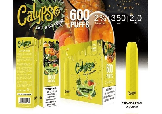 Calypso Bar 600 puffs Disposable Vape pod device - 20mg - koolvapes -