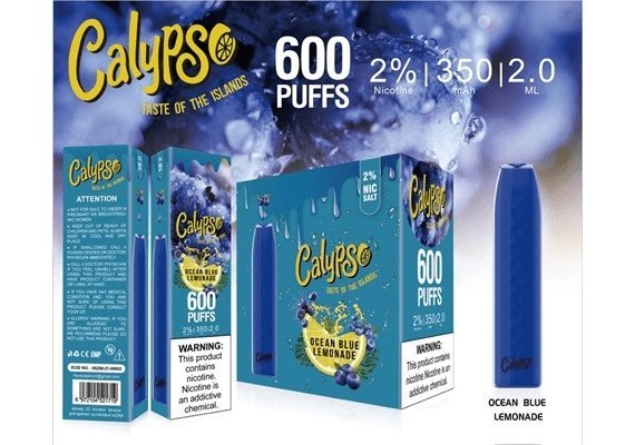 Calypso Bar 600 puffs Disposable Vape pod device - 20mg - koolvapes -