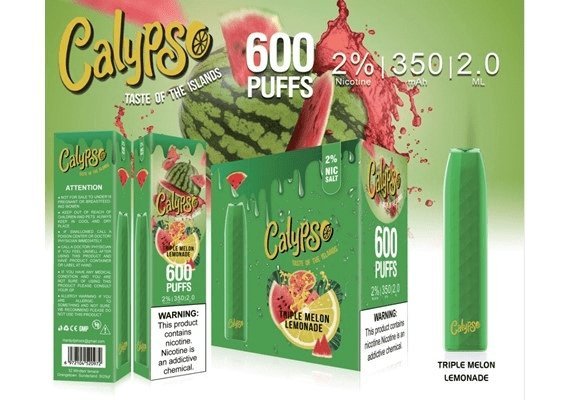 Calypso Bar 600 puffs Disposable Vape pod device - 20mg - koolvapes -