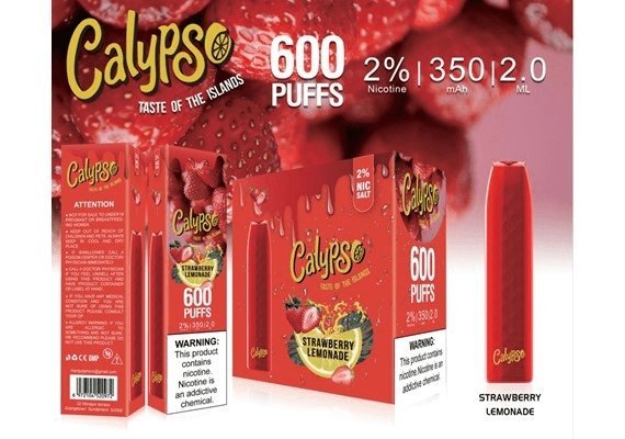 Calypso Bar 600 puffs Disposable Vape pod device - 20mg - koolvapes -