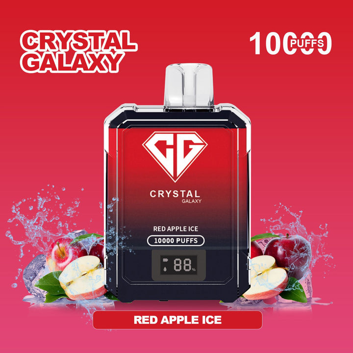 Crystal Galaxy 10000 Puffs Disposable Vape Pod Box of 10 - koolvapes - 10000 Puffs