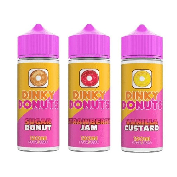 Dinky Donuts 100ml Shortfill - koolvapes - 100ml E-liquids