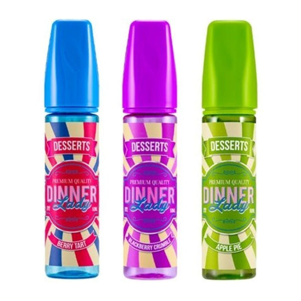 Dinner Lady Desserts 50ml Shortfill - koolvapes - 50ml E-liquids