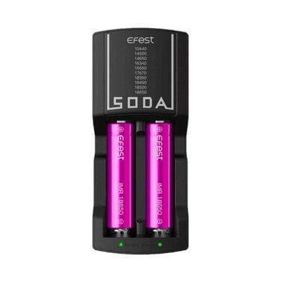 EFEST SODA DUAL BATTERY CHARGER - koolvapes -