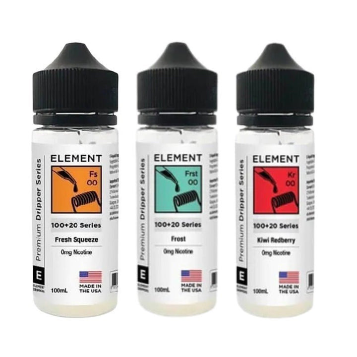 Element Dripper Series Shortfills 100ml | 0mg - koolvapes - 100ml E-liquids