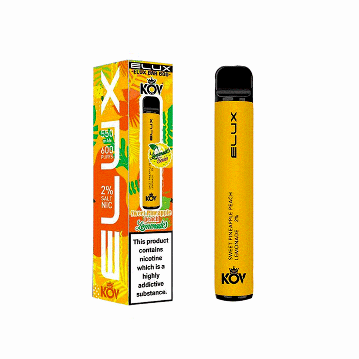 ELUX KOV Lemonade Series 600 Disposable Vape Pod - 20mg - koolvapes - 600 Puffs