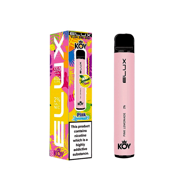 ELUX KOV Lemonade Series 600 Disposable Vape Pod - 20mg - koolvapes - 600 Puffs