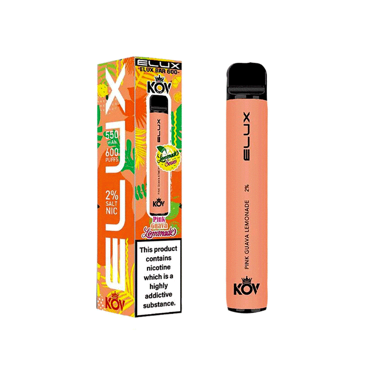 ELUX KOV Lemonade Series 600 Disposable Vape Pod - 20mg - koolvapes - 600 Puffs