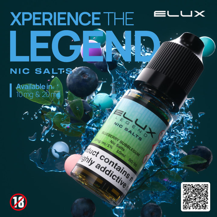 Elux Legend Nic Salt-10ml E-liquids - Box of 10 - koolvapes -