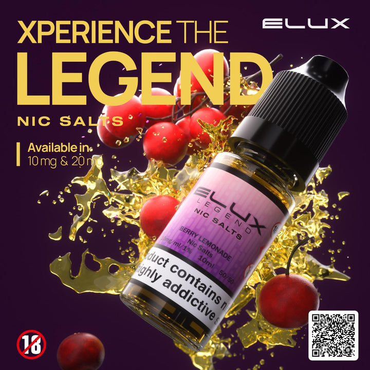 Elux Legend Nic Salt-10ml E-liquids - Box of 10 - koolvapes -