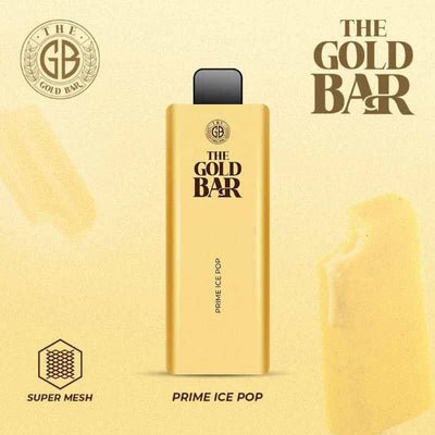 Gold Bar 4500 Disposable Vape Puff Bar Pod Kit - koolvapes - 4500 Puffs