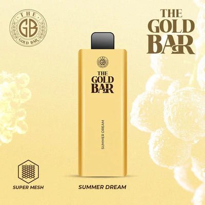 Gold Bar 4500 Disposable Vape Puff Bar Pod Kit - koolvapes - 4500 Puffs