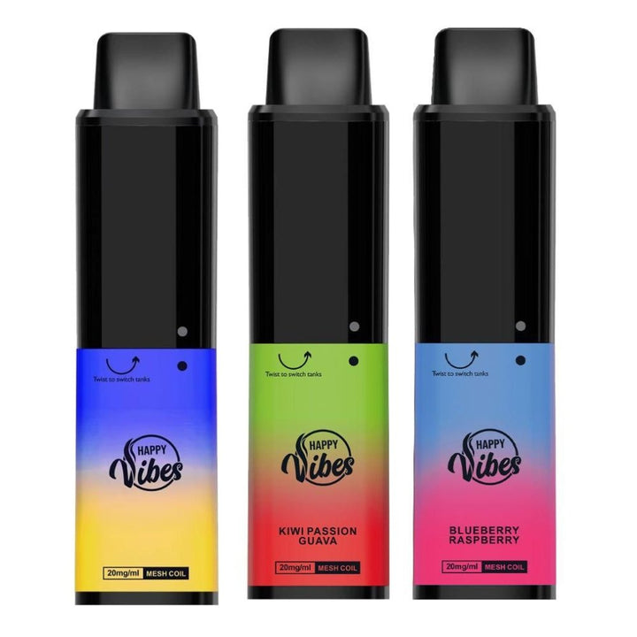 Happy Vibes Twist 2400 Disposable Vape Pod Kit - koolvapes -