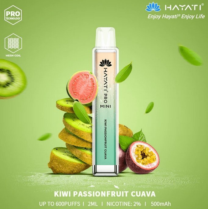 Hayati Crystal Mini Pro 600 Disposable Vape Pod Puff Kit - koolvapes - 600 Puffs