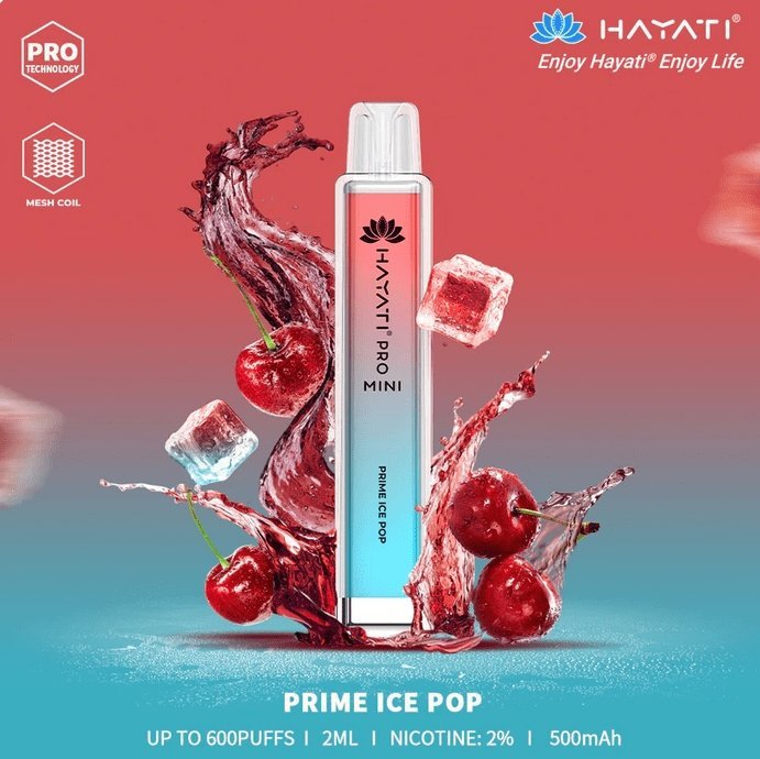 Hayati Crystal Mini Pro 600 Disposable Vape Pod Puff Kit - koolvapes - 600 Puffs