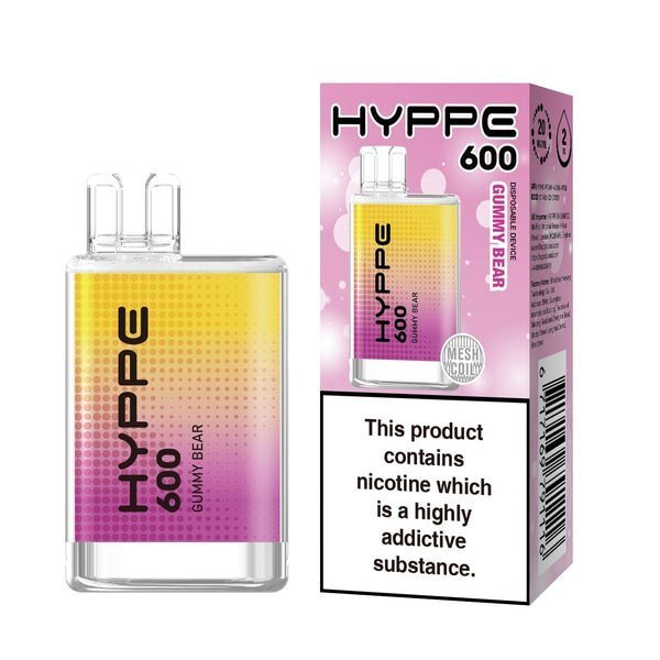 Hyppe 600 Crystal Disposable Vape Pod - Box of 10 - koolvapes -