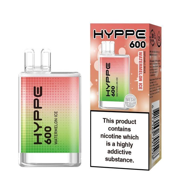 Hyppe 600 Crystal Disposable Vape Pod - Box of 10 - koolvapes -