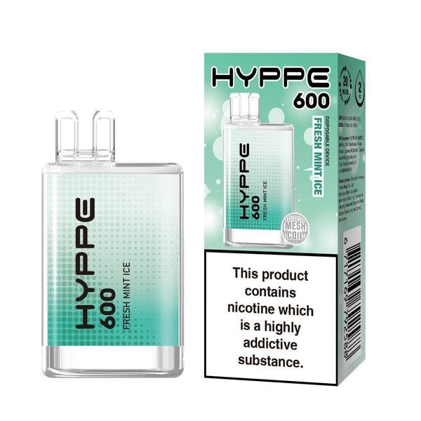 Hyppe 600 Crystal Disposable Vape Pod - Box of 10 - koolvapes -