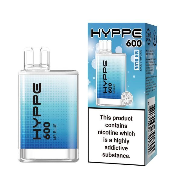 Hyppe 600 Crystal Disposable Vape Pod - Box of 10 - koolvapes -