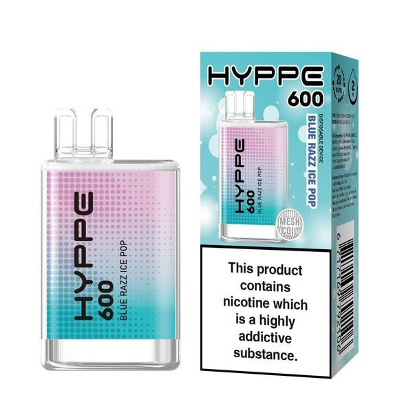 Hyppe 600 Crystal Disposable Vape Pod - Box of 10 - koolvapes -