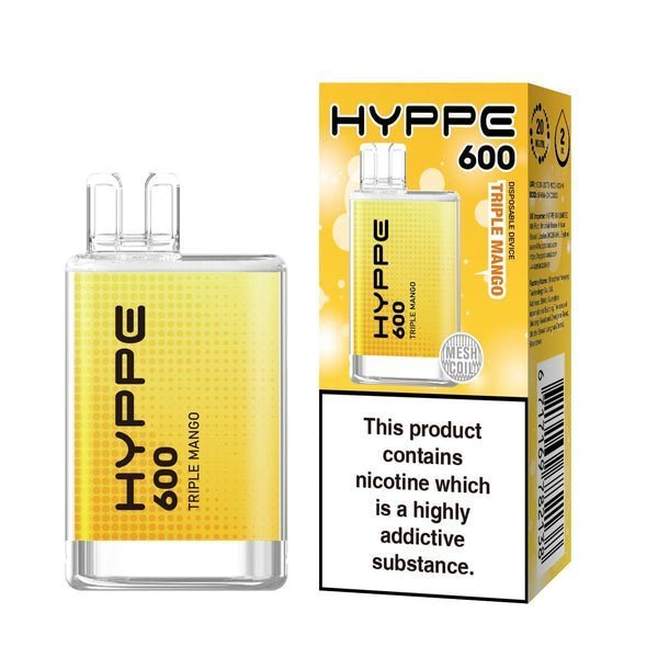 Hyppe 600 Crystal Disposable Vape Pod - Box of 10 - koolvapes -