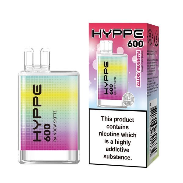 Hyppe 600 Crystal Disposable Vape Pod - Box of 10 - koolvapes -