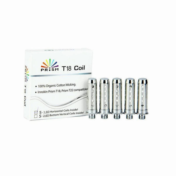 Innokin Prism T18 / T22 Coils - Pack of 5 - koolvapes -