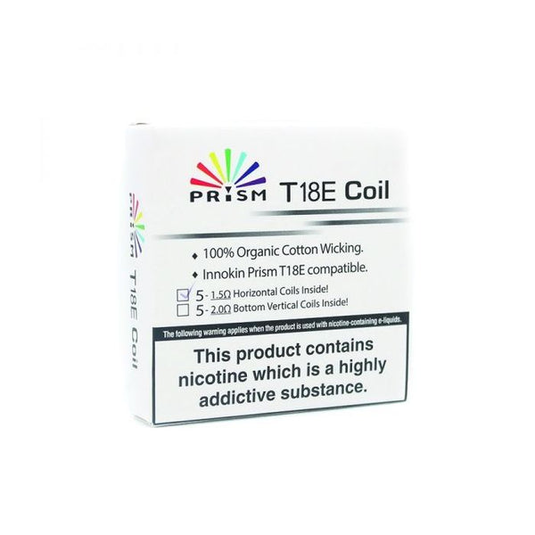 Innokin T18E Coils 2.0 Ohm-Pack of 5 - koolvapes -