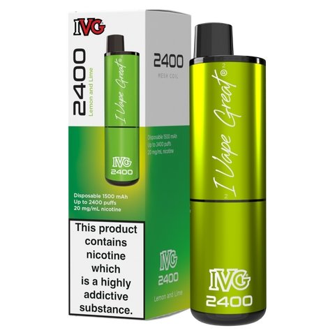 IVG 2400 Disposable Vape Pod Puff Bar Kit - koolvapes -