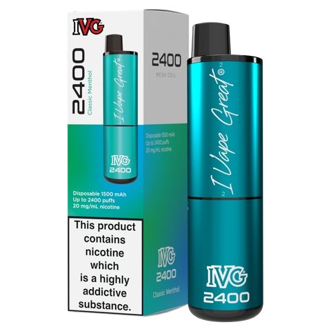 IVG 2400 Disposable Vape Pod Puff Bar Kit - koolvapes -