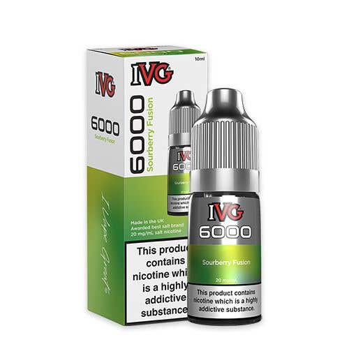 IVG 6000 Nic Salt 10ml Bottle Box of 10 - koolvapes - Nic Salt 10ml