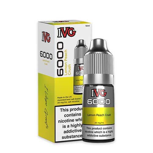 IVG 6000 Nic Salt 10ml Bottle Box of 10 - koolvapes - Nic Salt 10ml