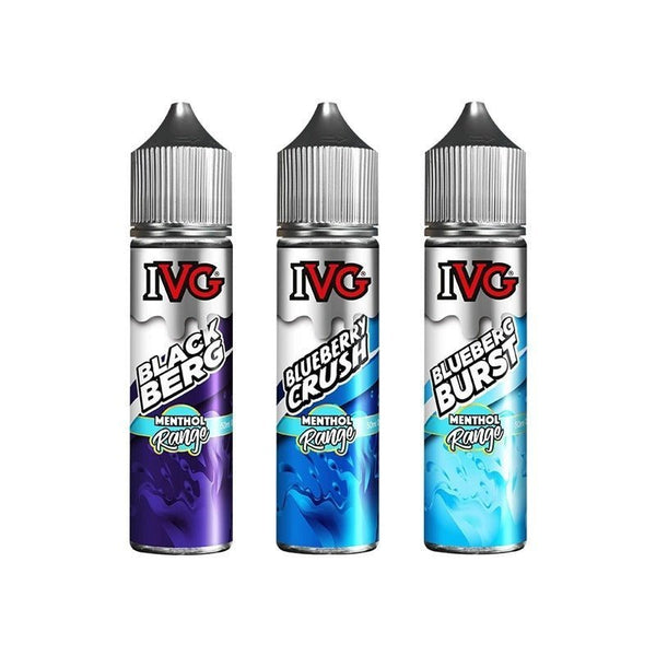 IVG Menthol Range 50ml Shortfill - koolvapes - 50ml E-liquids