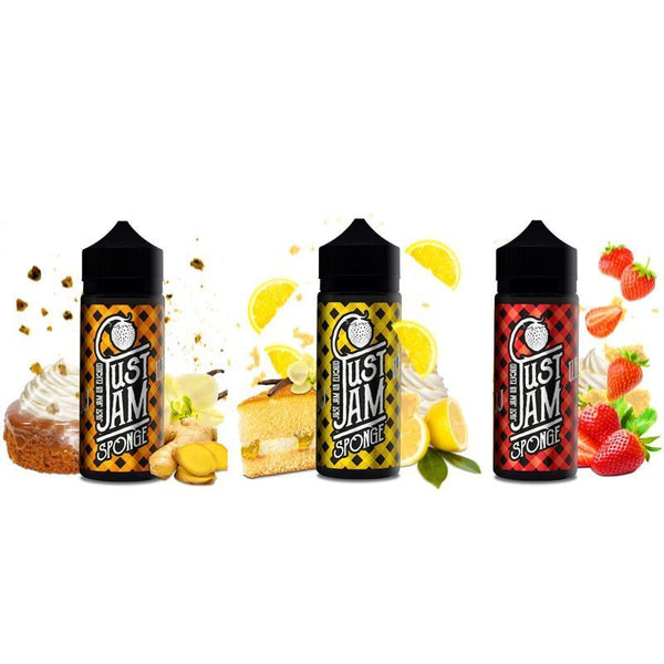 Just Jam Sponge 100ml Shortfill - koolvapes - 100ml E-liquids