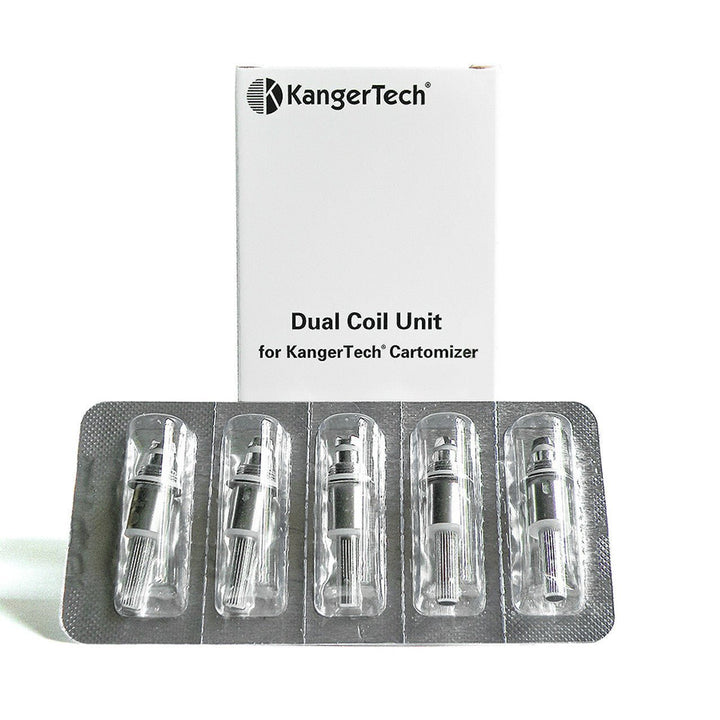 Kangertech Dual Coil Unit- Pack of 5 - koolvapes -
