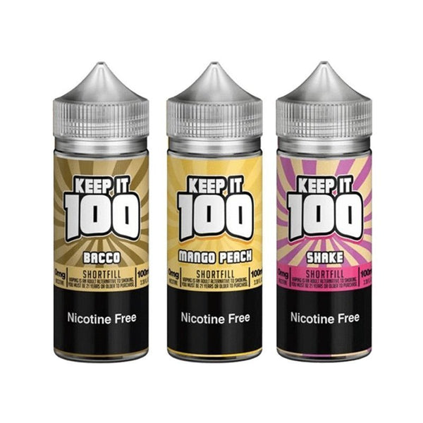 Keep It 100 100ml Shortfill - koolvapes - 100ml E-liquids