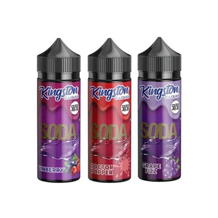 Kingston 50/50 Soda 100ML Shortfill - koolvapes - 100ml E-liquids