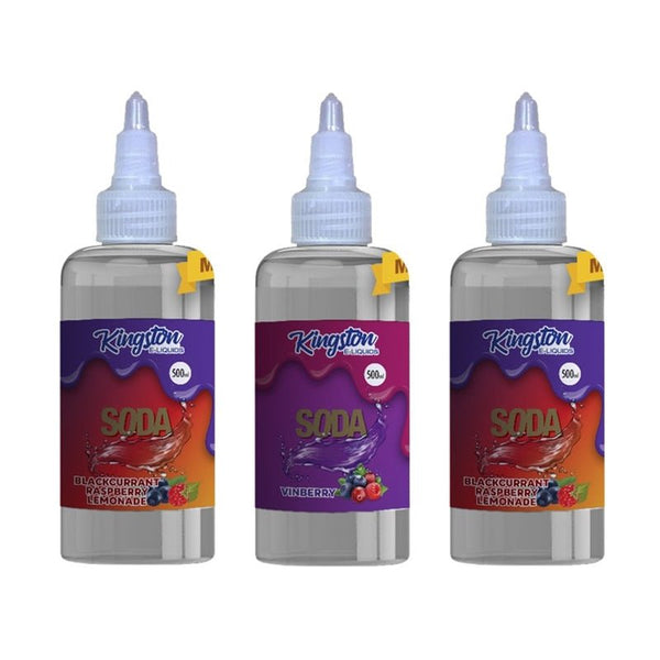 Kingston E-liquids Soda 500ml Shortfill - koolvapes - 500ml E-liquids