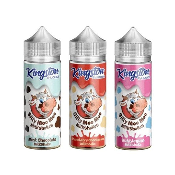 Kingston Silly Moo Moo Milkshakes 100ML Shortfill - koolvapes - 100ml E-liquids